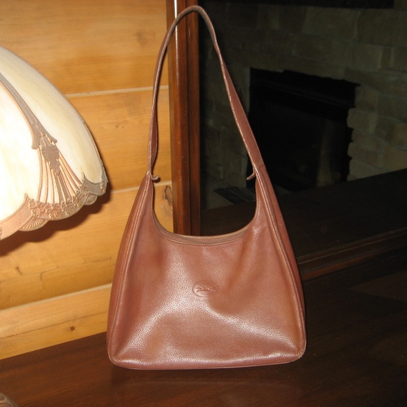 AUTHENTIC VINTAGE LONGCHAMP PARIS LE FOULONNÉ Shoulder bag - Brown - Picture 11 of 15